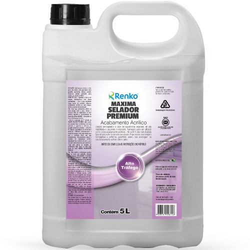 Selador de piso acabamento acrilico 5 litros - MAXIMA PREMIUM