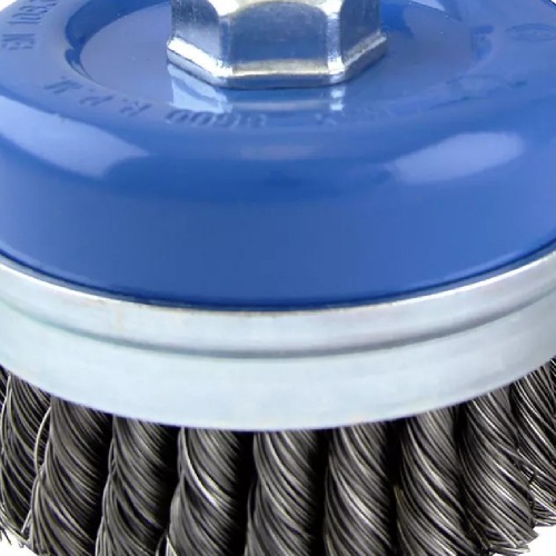 Escova de aço tipo copo torcida 4 Escova de aço tipo copo torcida 4