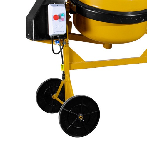 Betoneira 130 litros Com Motor Monofásico e Chave Elétrica NR12  220V Betoneira 130 litros Com Motor Monofásico e Chave Elétrica NR12  220V