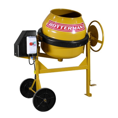 Betoneira 130 litros Com Motor Monofásico e Chave Elétrica NR12  220V Betoneira 130 litros Com Motor Monofásico e Chave Elétrica NR12  220V