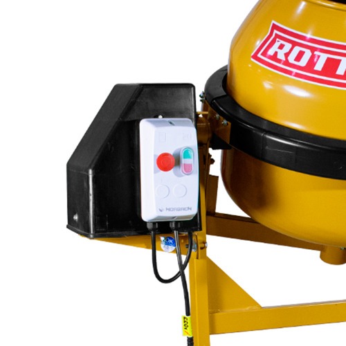 Betoneira 130 litros Com Motor Monofásico e Chave Elétrica NR12  220V Betoneira 130 litros Com Motor Monofásico e Chave Elétrica NR12  220V
