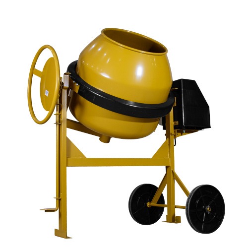 Betoneira 130 litros Com Motor Monofásico e Chave Elétrica NR12  220V Betoneira 130 litros Com Motor Monofásico e Chave Elétrica NR12  220V