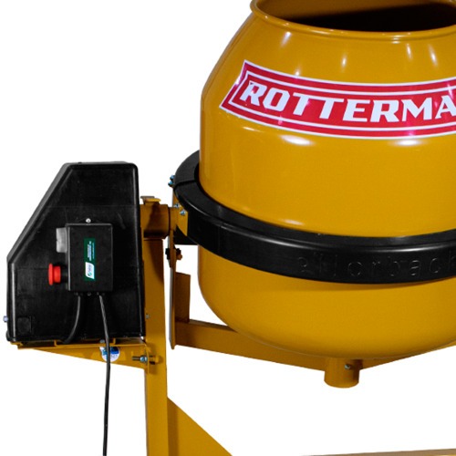 Betoneira 150 litros com motor 1/2 cv monofásico e kit de segurança Betoneira 150 litros com motor 1/2 cv monofásico e kit de segurança