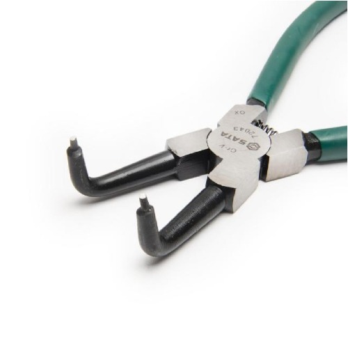 Alicate para anéis interno bico curvo 9 Alicate para anéis interno bico curvo 9