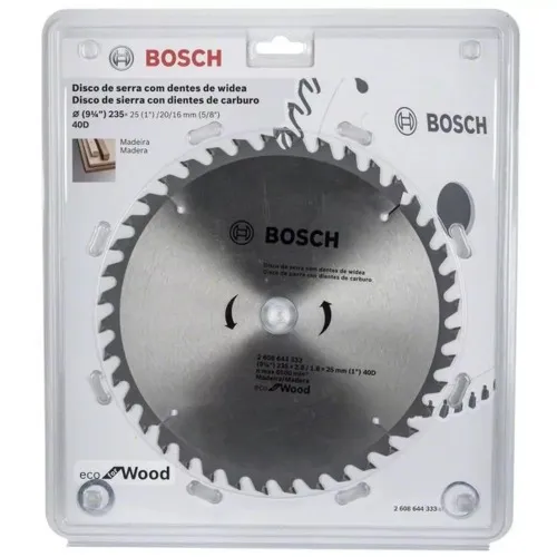 Disco de serra circular 184 mm x 20 mm com 24 dentes - 2608644329