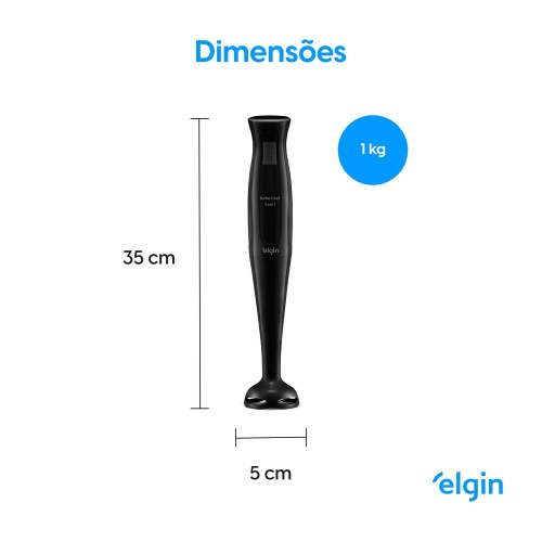 Mixer turbo 3 em 1 200 Watts - Mixer Turbo Chef  110V