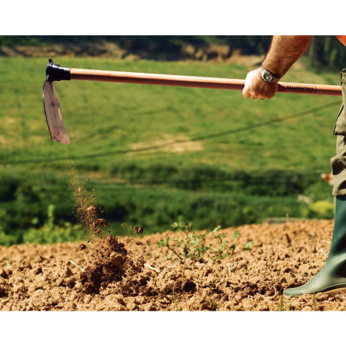Enxada larga 2.5 cabo de madeira de 145 cm Enxada larga 2.5 cabo de madeira de 145 cm