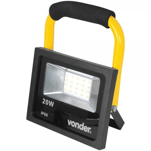 Lanterna refletora com suporte 20W  110V/220V Lanterna refletora com suporte 20W  110V/220V