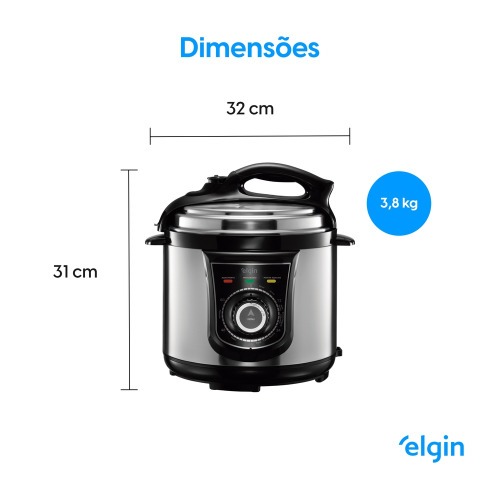 Panela de pressão elétrica 4,0 Litros - PPR1001 110V Panela de pressão elétrica 4,0 Litros - PPR1001 110V