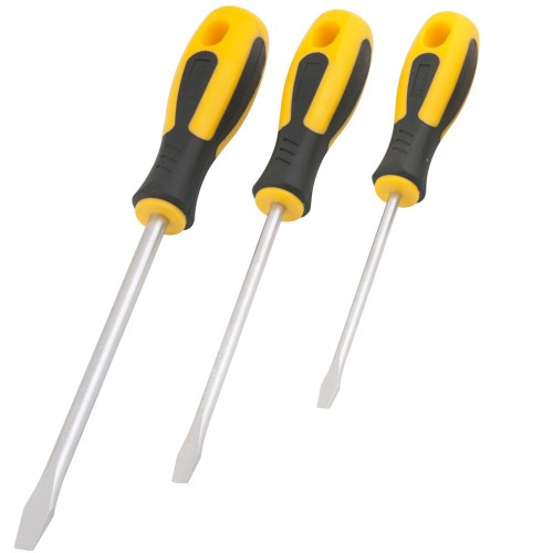 Jogo de chave de fenda e phillips de ao cromo vandio com 06 peas 