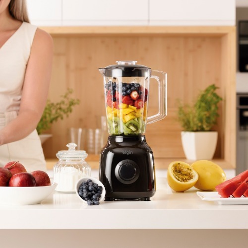 Liquidificador 2 velocidades 650 Watts Turbo mix - LIQ1001  110V Liquidificador 2 velocidades 650 Watts Turbo mix - LIQ1001  110V