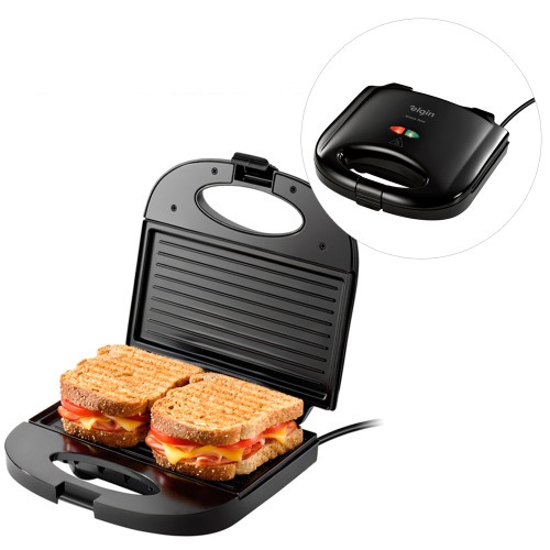 Sanduicheira Grill antiaderente 750 Watts - Snack Time  220V