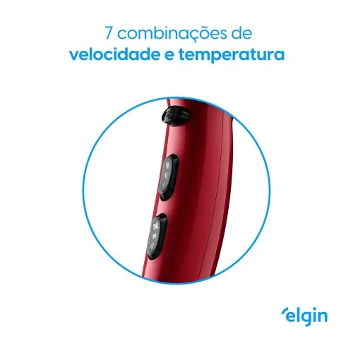 Secador de cabelo 2000 Watts com Tourmaline - Glossy Íon  110V