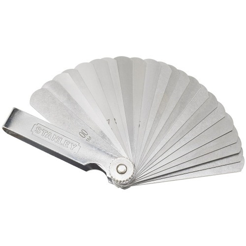 Calibrador de folga de 0,038 a 1 mm Calibrador de folga de 0,038 a 1 mm