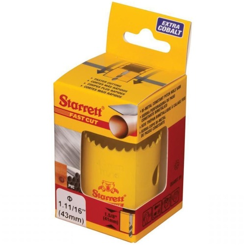 Serra copo bimetal 43 mm 1.11/16