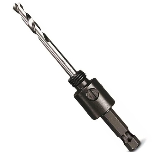 Suporte para serra copo de 14 a 30 mm com encaixe sextavado de 3/8 Suporte para serra copo de 14 a 30 mm com encaixe sextavado de 3/8