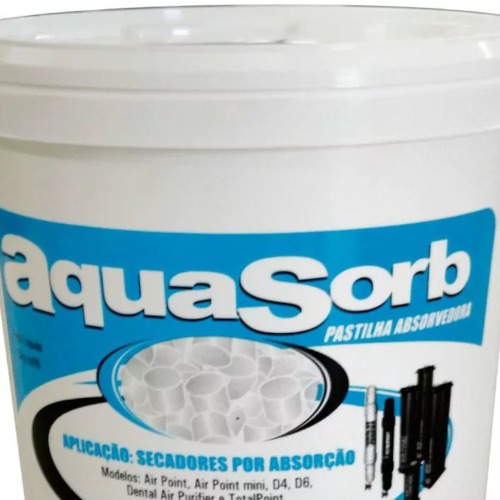 Pastilha absoverdora para secador de ar 3 Kg - AQUA-SORB Pastilha absoverdora para secador de ar 3 Kg - AQUA-SORB