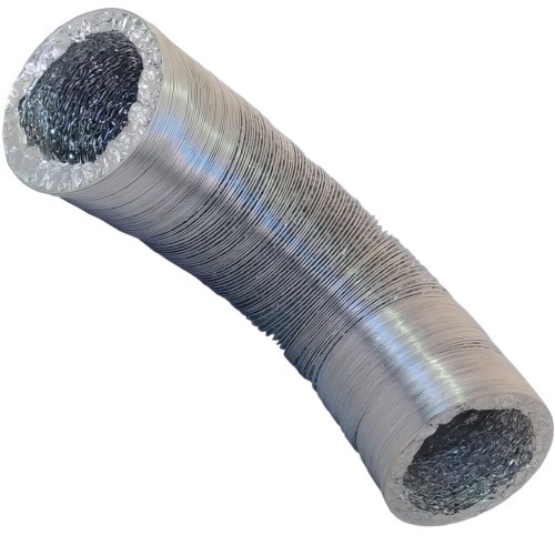 Duto de ventilação flexível 100 mm 5 metros Duto de ventilação flexível 100 mm 5 metros