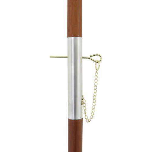 Ombrelone com armao em madeira 2,4 m - Positano