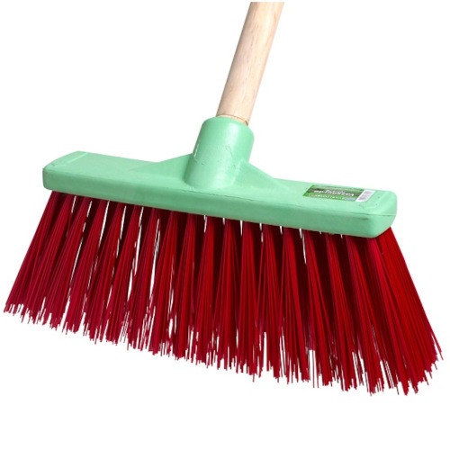 Vassoura tipo gari com fios especiais 30 cm