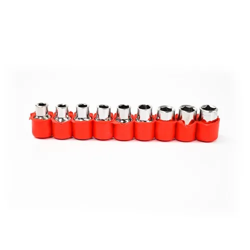 Jogo de soquetes 4 a 8 mm com cabo T e bits 22 peças - FR-24