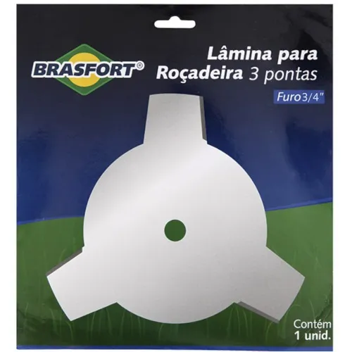Lâmina para roçadeira 3 pontas 3 x 254 mm - 7347