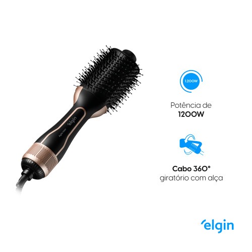 Escova secadora 1200W 4 em 1 Agile hair - ESEC-100  110V/220V Escova secadora 1200W 4 em 1 Agile hair - ESEC-100  110V/220V