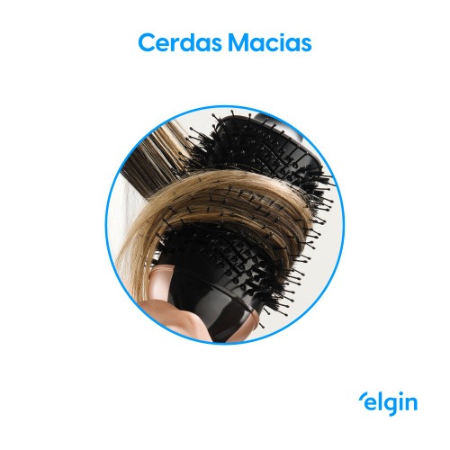 Escova secadora 1200W 4 em 1 Agile hair - ESEC-100  110V/220V Escova secadora 1200W 4 em 1 Agile hair - ESEC-100  110V/220V