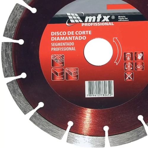 Disco diamantado segmentado 350 mm para concreto - 731659 Disco diamantado segmentado 350 mm para concreto - 731659