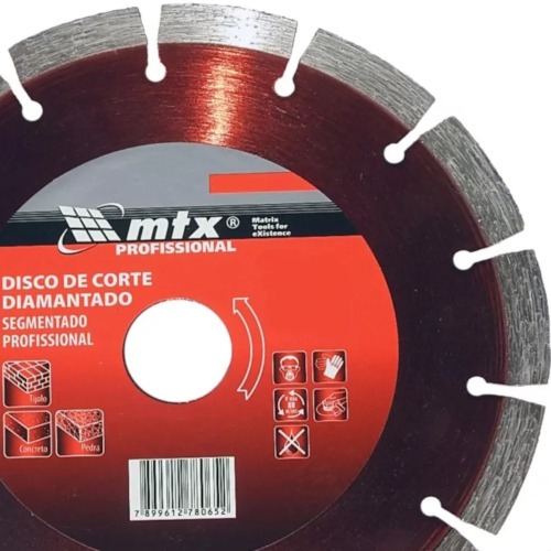Disco diamantado segmentado 350 mm para concreto - 731659 Disco diamantado segmentado 350 mm para concreto - 731659