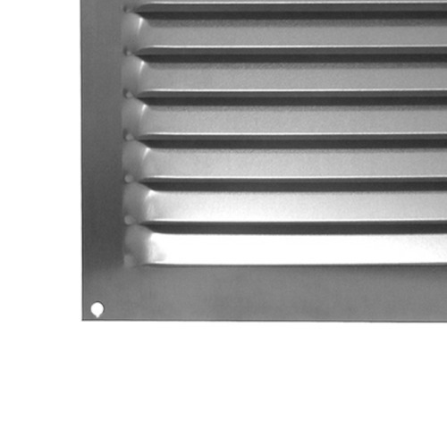 Grade de ventilação em alumínio quadrada com tela 20 x 20 cm Grade de ventilação em alumínio quadrada com tela 20 x 20 cm