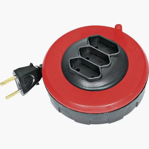 Extensão elétrica 5 metros 2 x 0,75 mm 2P 10A - POP SPIN Extensão elétrica 5 metros 2 x 0,75 mm 2P 10A - POP SPIN
