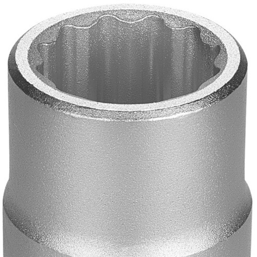 Soquete estriado 21 mm encaixe 3/4 Soquete estriado 21 mm encaixe 3/4