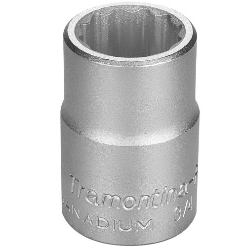 Soquete estriado 21 mm encaixe 3/4 Soquete estriado 21 mm encaixe 3/4