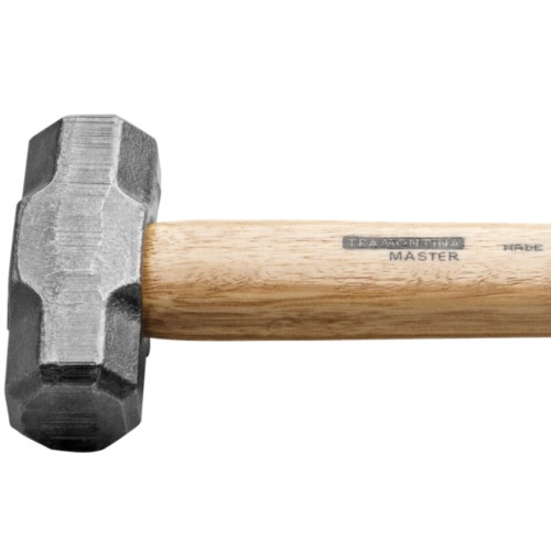 Marreta oitavada 0,5 kg com cabo de madeira Marreta oitavada 0,5 kg com cabo de madeira