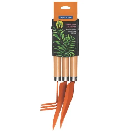 Kit para jardinagem com 3 peças