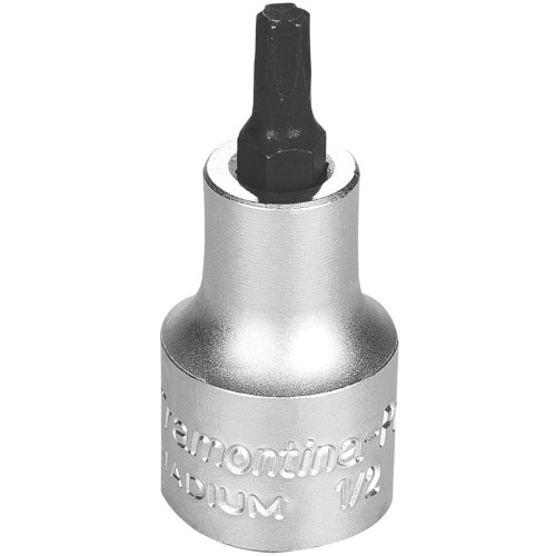 Soquete com ponta hexalobular T30 encaixe 1/2 Soquete com ponta hexalobular T30 encaixe 1/2