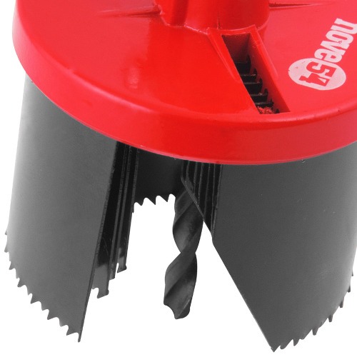 Jogo de serra copo 26 a 63 mm aço carbono Jogo de serra copo 26 a 63 mm aço carbono