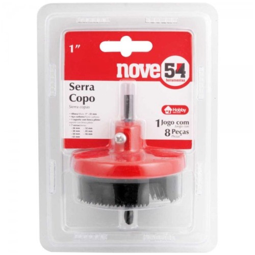 Jogo de serras copo de 26 a 63 mm altura de 1 Jogo de serras copo de 26 a 63 mm altura de 1