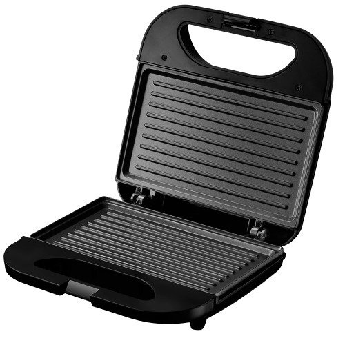 Sanduicheira Grill antiaderente 750 watts inox - AMS 500 Black  110V