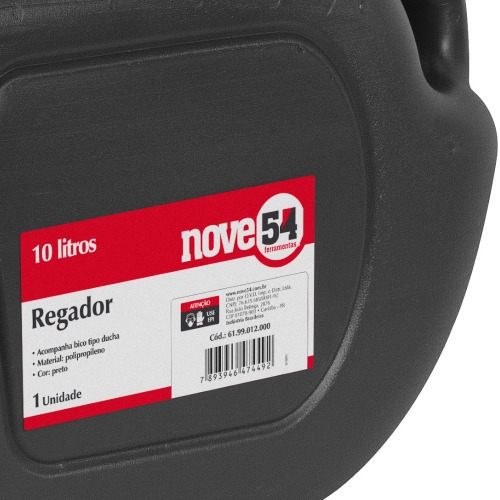 Regador de plantas plstico 10 litros