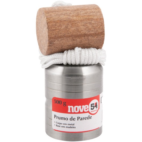 Prumo de parede 500 gramas Prumo de parede 500 gramas