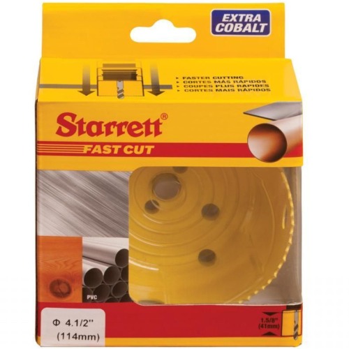 Serra copo bimetal 114 mm 4.1/2