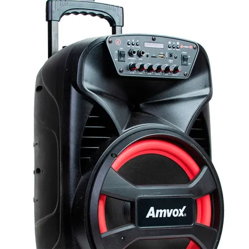 Caixa de som amplificada 480W RMS - ACA 480 VIPER II 110V/220V - Amvox