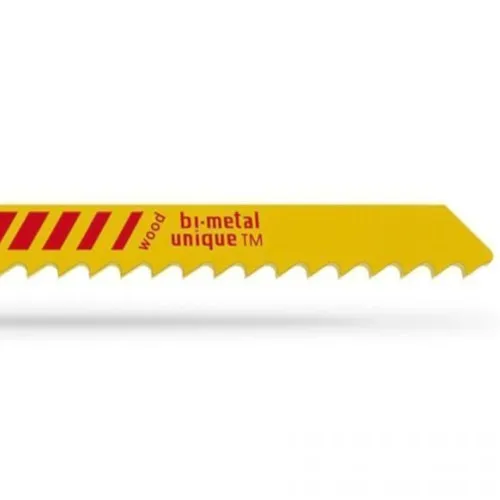 Lâmina para serra tico tico 50 mm 8 dentes 5 peças - BU38