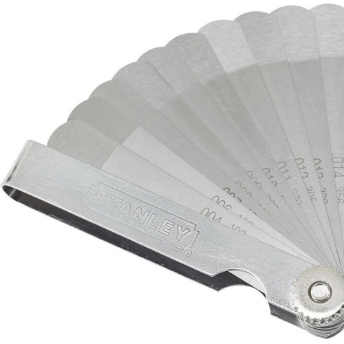 Calibrador de folga de 0,004 a 0,686 mm