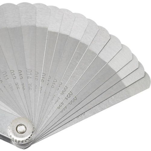 Calibrador de folga de 0,004 a 0,686 mm