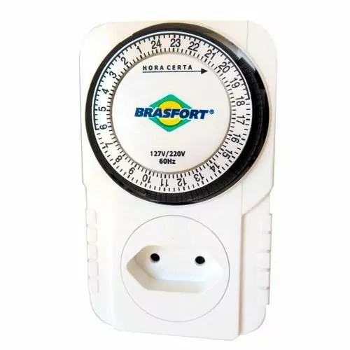 Timer analógico temporizador bivolt - 8769  110V/220V