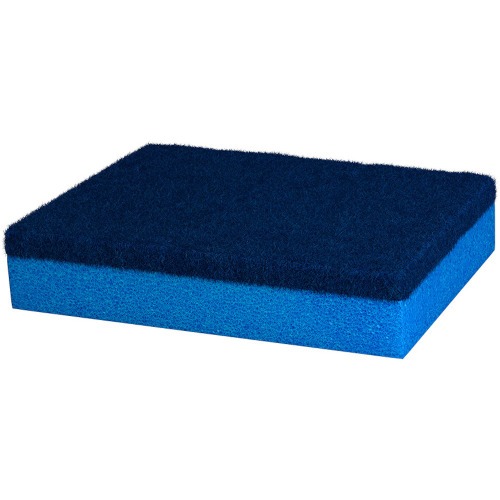 Esponja multiuso antiaderente dupla face azul