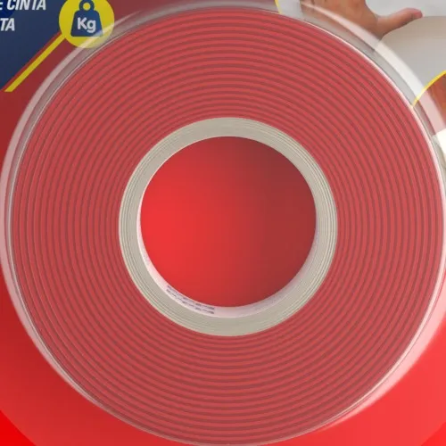 Fita dupla face acrílica 12 mm x 2 m uso externo - Fixa Tudo